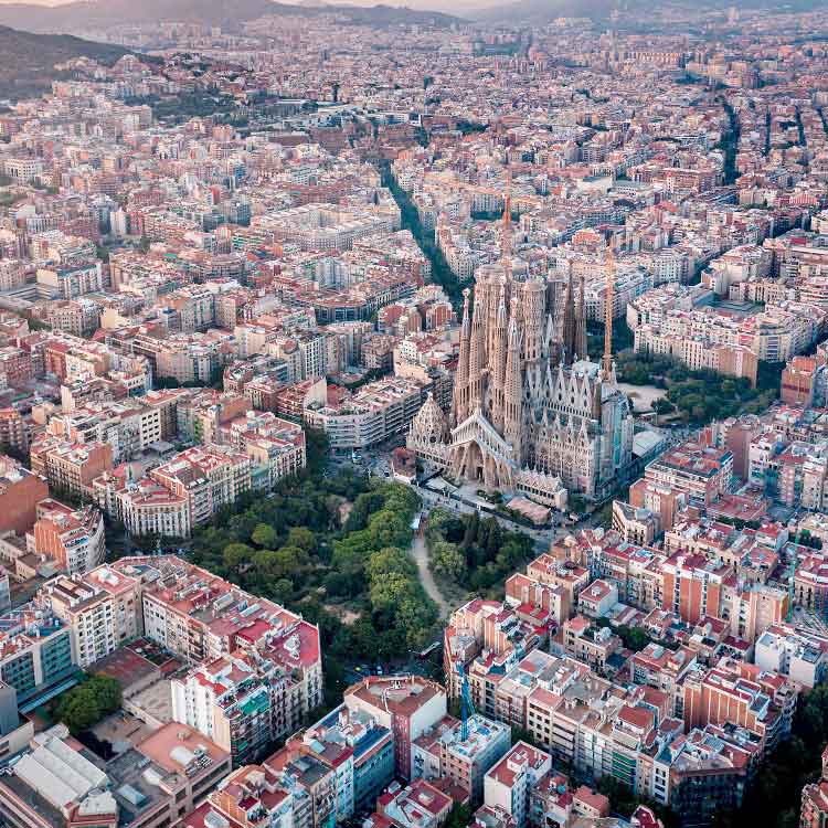 Barcelona is one of the most romantic places in Spain